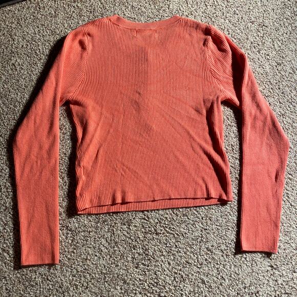 Urban Outfitters Knit Cardigan Button Henley Long Sleeve Size Large Womens - Picture 3 of 9